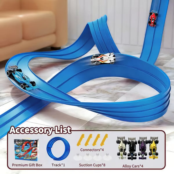 Christmas Surprise Gift: DIY Flexible Racing Track Toy