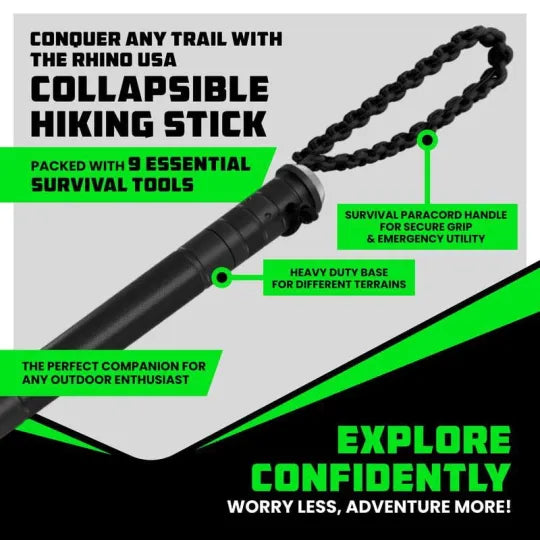 MK II Survival System Hiking Stick