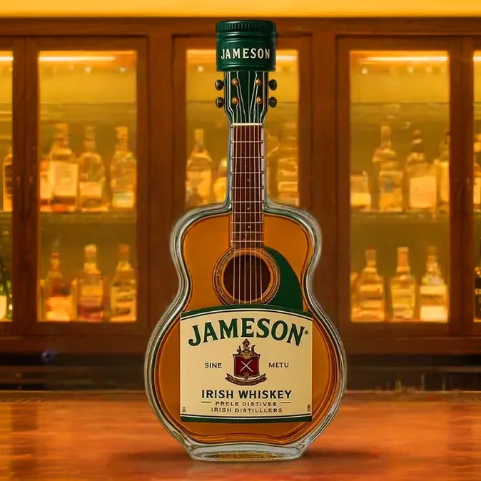Guitar Whiskey Bottle