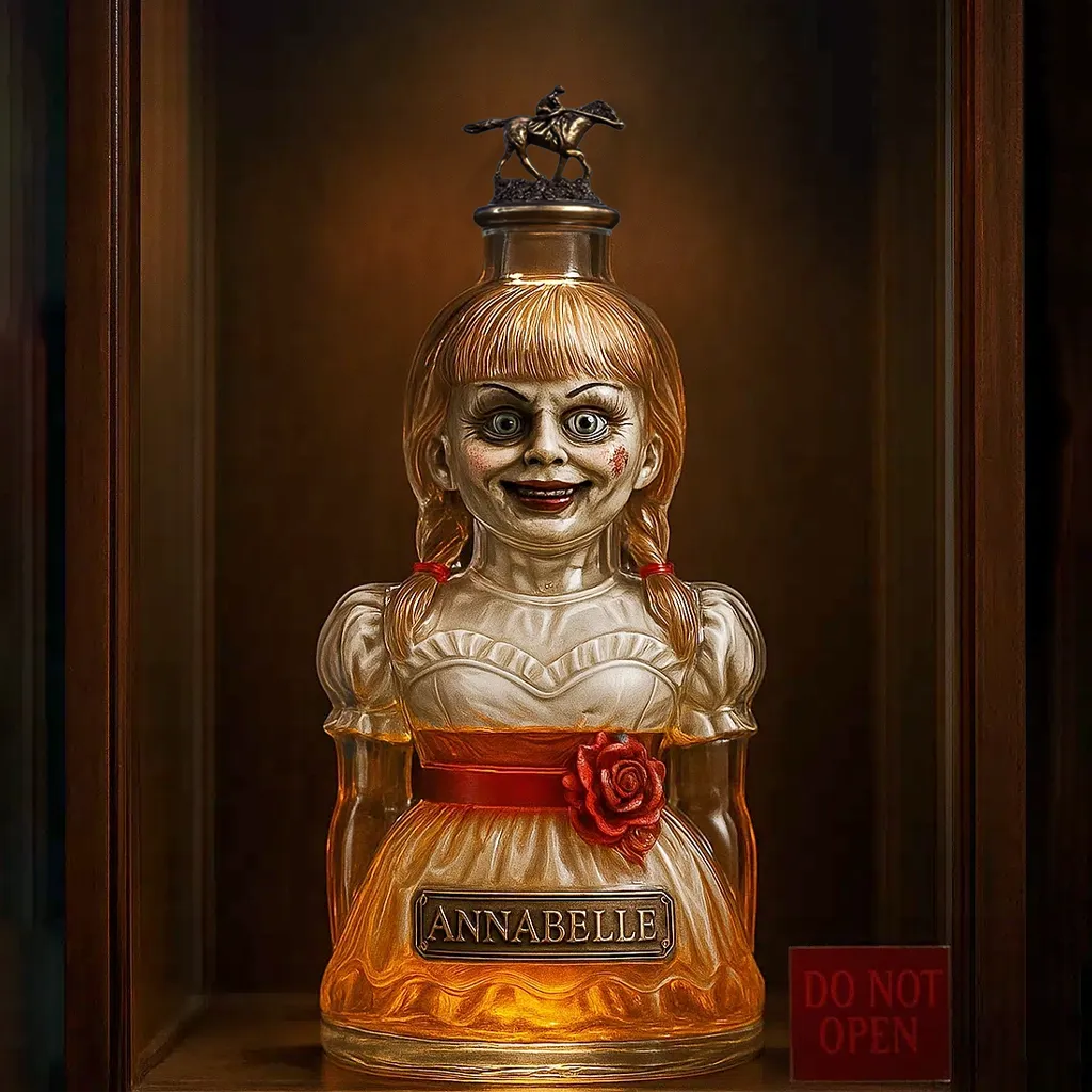 Annabelle Whiskey Bottle