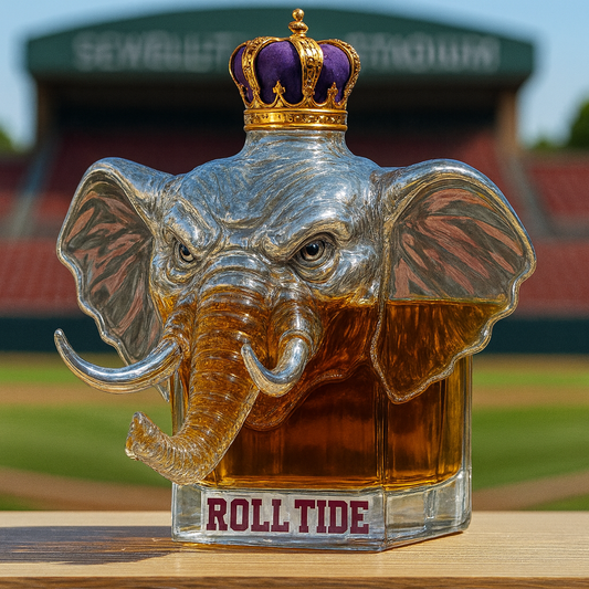 Majestic Elephant Whiskey Bottle