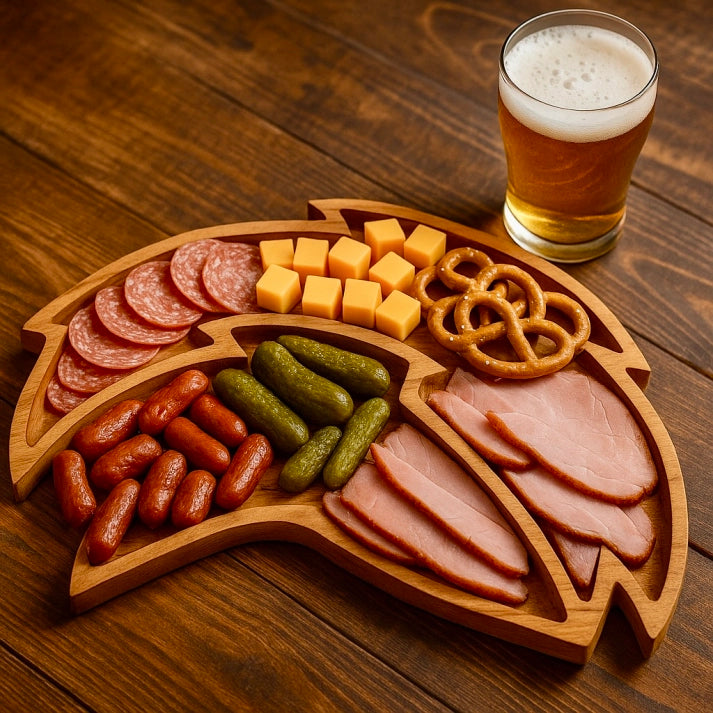 Team Legacy Wooden Charcuterie Board