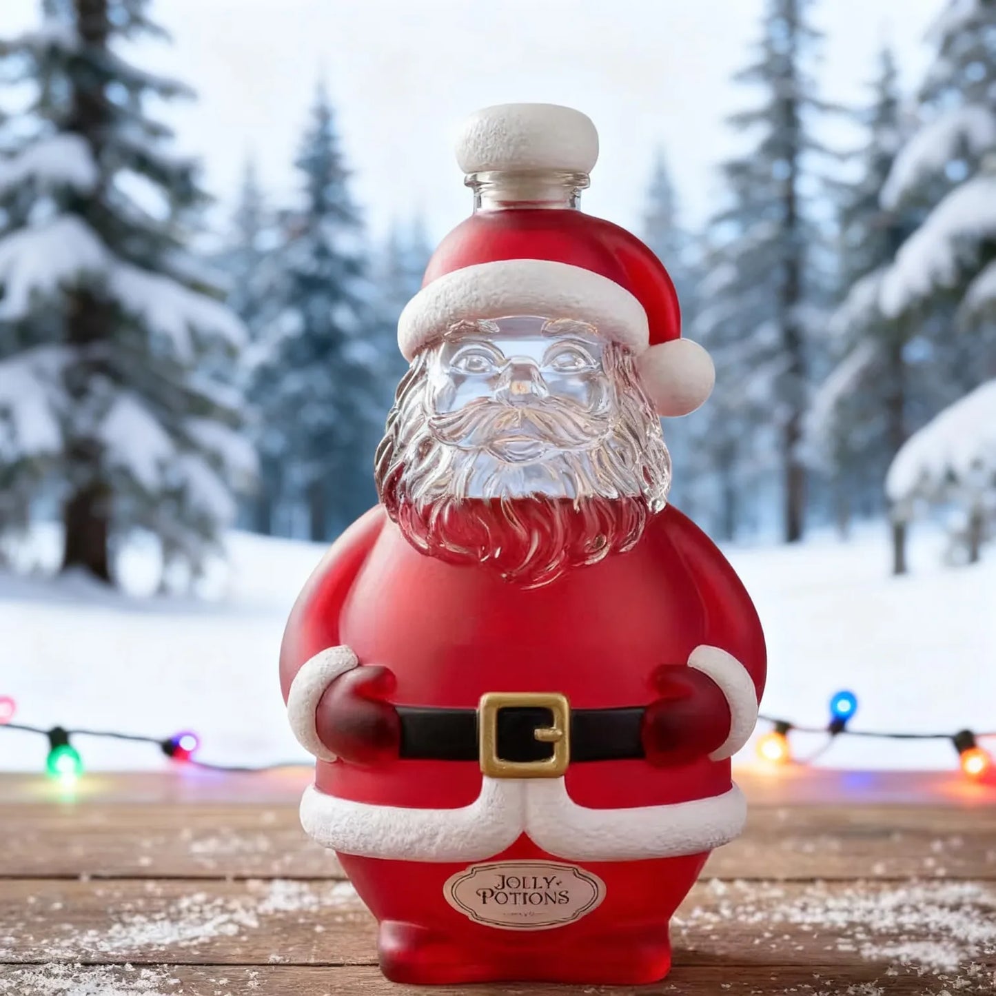 Santa Claus Whiskey Bottle