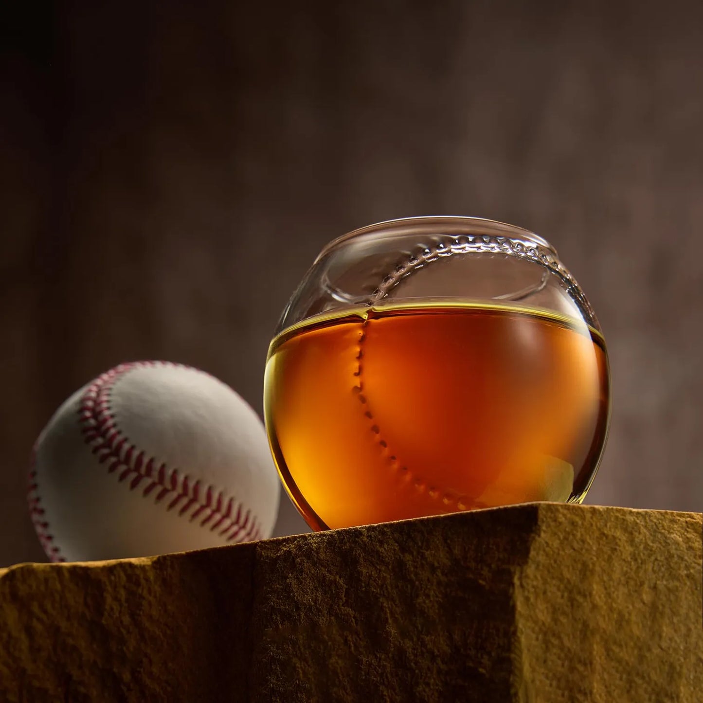 10oz Baseball Whiskey Glass